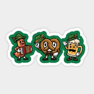 Oktoberfest Oompah Sticker